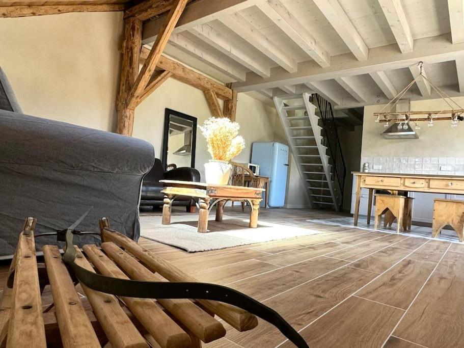 Chic & Champetre Au Coeur Du Haut-Jura Lamoura Exterior foto